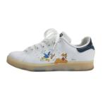 アディダスオリジナルス adidas originals × ディズニー スタンスミス スニーカー GW9540 23.5cm ホワイト 250819E 靴 レディース