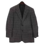 マッキントッシュ ロンドン MACKINTOSH LONDON テーラード ジャケット シングル チェック ウール グレー AB5 メンズ