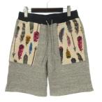 ショッピングフェイラー フェイラー FEILER ハーフ パンツ スウェット ポケット切替 グレー M 250905E メンズ