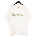 ショッピングKINGDOM シュプリーム SUPREME Animal Kingdom S/S Top Tシャツ カットソー 半袖 クルーネック アニマル 刺繍 ホワイト XL ☆AA★ メンズ