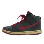 ナイキ エスビー NIKE SB DUNK HIGH PREMIUM ダンク ハイ プレミアム スニーカー 313171-362 グリーン系 US10 28cm ☆AA★ ■GY51 メンズ