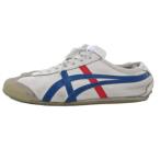 ショッピングオニツカタイガー オニツカタイガー Onitsuka Tiger MEXICO スニーカー シューズ レザー トリコロール 29cm 白 ホワイト THL202 /JS ■GY51 メンズ