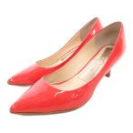 アンテプリマ ANTEPRIMA パンプス ポインテッドトゥ エナメル 24.5cm 赤 レッド /JS レディース