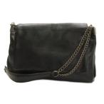 ザラ ZARA ショルダーバッグ フェイクレザー ブラック 251021E 鞄 レディース