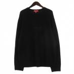 ショッピングsupreme シュプリーム SUPREME 23AW Pilled Sweater ロゴ ニット セーター ブラック XL ☆AA★ メンズ