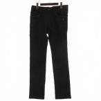  Pearly Gates PEARLY GATES Logo вышивка стрейч брюки одежда для гольфа черный 4 мужской 