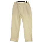 ジョンブル JOHNBULL コットンリネン ワンタック イージーパンツ JM251P10 アイボリー L メンズ