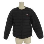 未使用品 ダントン DANTON タグ付き 25AW クルーネック インナー ダウンジャケット DT-A0001 ブラック S レディース