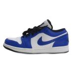ショッピングエアフォース1 ナイキ NIKE Air Jordan 1 Low エアフォース1 スニーカー 553558-124 ブルー US8 26cm メンズ