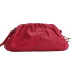 ショッピングがま口 ピカード PICARD がま口 ショルダーバッグ レザー レッド レディース