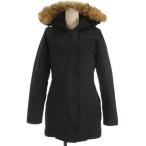 カナダグース CANADA GOOSE VICTORIA PARKA ヴィクトリアパーカー ダウン コート コヨーテファー 3037L ブラック XS レディース