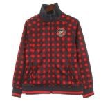  filler FILA GOLF проверка Zip выше жакет одежда для гольфа темно-синий красный L 260113E женский 