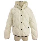 モンクレール MONCLER ARVOUIN アルブワン アルヴワン ショート ダウンジャケット フーディ I20931A00198 ホワイト 0 レディース