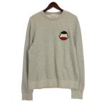 モンクレール MONCLER ロゴ ワッペン トレーナー スウェット F10918G70800 グレー M メンズ