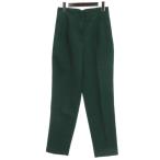ザラ ZARA テーパードパンツ スラックス グリーン S レディース