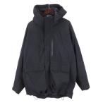 ユニクロ UNIQLO ハイブリッドダウンパーカ ダウンジャケット フード XL ブラック ■FF メンズ