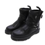 ドクターマーチン DR.MARTENS ANISTONE HARNESS アンクル ブーツ レザー 42583001 ブラック UK8 27cm メンズ