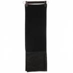 ロエベ LOEWE ストール マフラー カシゴラ ナッパレザー ブラック ☆AA★ メンズ レディース