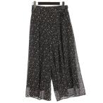 eni.s.senisisanySiS цветочный принт гаучо брюки легкий общий рисунок черный 2 #FF женский 