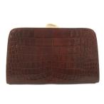 NAPLA ручная сумочка сцепление чай Brown крокодил type вдавлено ./FF #GY99 мужской 