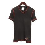 ドルチェ&ガッバーナ ドルガバ DOLCE&GABBANA J＆ANS リブカットソー Tシャツ 半袖 Vネック S ブラック ■GY99 メンズ