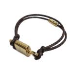  Louis Vuitton LOUIS VUITTON монограмма pado блокировка LV браслет M8275E оттенок коричневого женский 