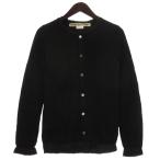 コムデギャルソン COMME des GARCONS 中綿ドッキング カーディガン レイヤード GT-N003 AD2017 ブラック S ■TC メンズ