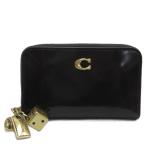 ショッピングコーチ 財布 コーチ COACH エッセンシャル スモール ジップ アラウンド ウォレット 財布 コインケース 小銭入れ CCD82 ブラック レディース