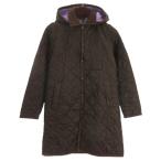 ショッピングラベンハム ラベンハム LAVENHAM キルティング コート 中綿 ブラウン 34 ■TC レディース