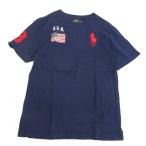 ポロ ラルフローレン POLO RALPH LAUREN ビッグポニー Tシャツ 半袖 ネイビー 160 14-16 ■TC キッズ