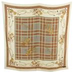 カシミヤ100％ ストール ショール 総柄 ホワイト系 ■GY99 レディース