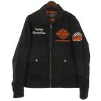 ショッピングハーレーダビッドソン ハーレーダビッドソン HARLEY DAVIDSON 120th アニバーサリー ジャケット ジップアップ ブラック S メンズ