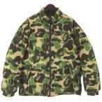 �A�x�C�V���O�G�C�v A BATHING APE ���o�[�V�u�� �J���t���� �_�E�� �W���P�b�g 001DNJ801007M �O���[���n L �����Y