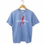 ショッピングナイキ tシャツ メンズ ナイキ NIKE ロゴプリント 半袖 クルーネック コットン Tシャツ XS BLUE ブルー メンズ