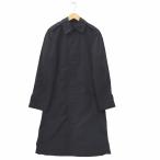 80s CENTRE центральный Vintage USMC America море ..MFG COAT ALL WEATHER пригодный для любой погоды пальто с отложным воротником 30R BLACK черный 840