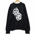 ショッピングstussy ステューシー STUSSY 117097 DICE MAHAIR SWEATER ダイス モヘア ニット セーター L ブラック