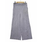 マカフィー MACPHEE トゥモローランド リネン コットン ストレッチ ワイドパンツ 36 LIGHTBLUE(ライトブルー) 春夏 レディース