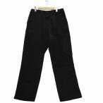 ジョンブル JOHNBULL コットンリネン イージー パンツ M BLACK ブラック 244-0034 メンズ