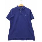  Polo Ralph Lauren POLO RALPH LAUREN Logo вышивка короткий рукав половина кнопка хлопок рубашка-поло S BLUEb люмен z