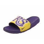 ナイキ NIKE 26cm BENASSI SOLARSOFT NBA ナイキ ベナッシ ソーラーソフト NBA サンダル US8 YELLOW × PURPLE イエロー × パープル 91755