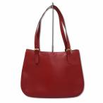 セリーヌ CELINE ヴィンテージ レザー 肩掛け ショルダー トートバッグ RED(レッド) レディース