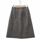 ひざ丈 ウール タイト�