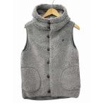 ジムフレックス Gymphlex BOA VEST ロゴ刺繍 フーディー ボアベスト 14 GRAY(グレー) 秋冬 レディース