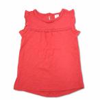 カーターズ CARTER's コットンレース フリル ノースリーブカットソー チェリーピンク 4t トドラー キッズ