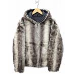 シュプリーム SUPREME Faux Fur Reversible Hooded jacket フェイクファー リバーシブル フーデッド ジャケット S BLACK(ブラック) メンズ