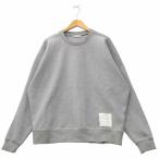 ザラ ZARA クルーネック 無地 プルオーバー スウェット トレーナー 38 GRAY グレー 8054/323/803 メンズ