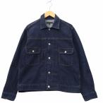 ユニクロ UNIQLO フラップポケット ボタンアップ 2nd デニムジャケット L INDIGO インディゴ 311-425030 メンズ
