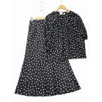  Ballsey BALLSEY Tomorrowland точка принт фонарь рукав блуза / semi flair юбка 36 BLACK( черный ) весна лето осень rete