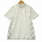  Puma PUMA спина сетка one отметка вышивка рубашка-поло M белый мужской 