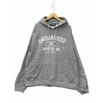 ショッピングディースクエアード ディースクエアード DSQUARED2 Hercalina FIt ヘルカリナフィット プルオーバー スウェット パーカー L GRAY グレー S74GU0620 S25463 メン
